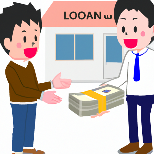 1. המחשה של בעל נכס המקבל הלוואה